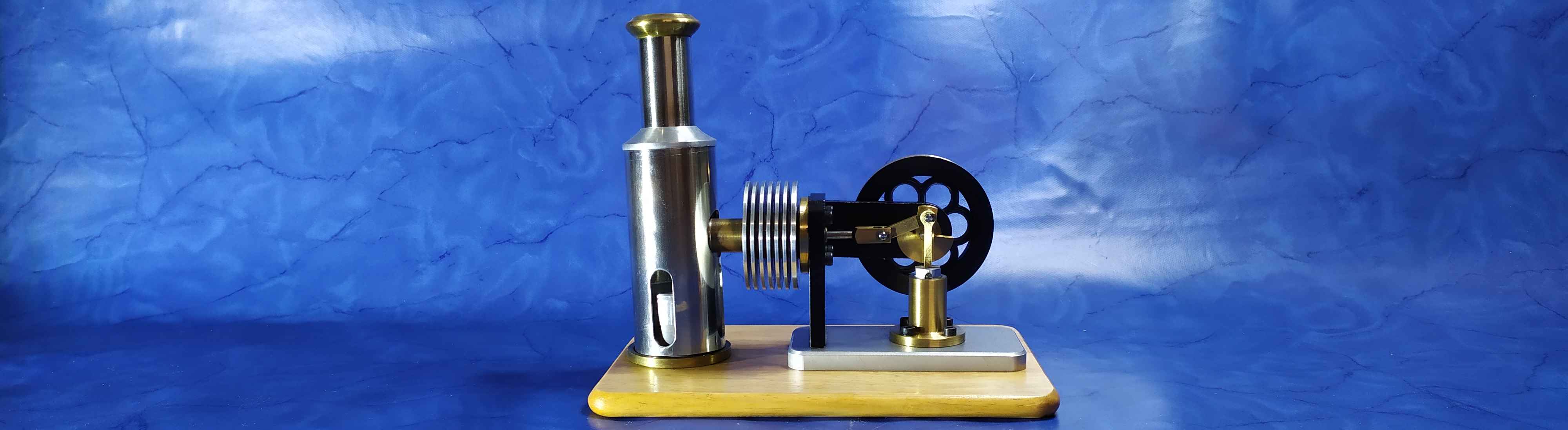 selbstgebauter Stirlingmotor